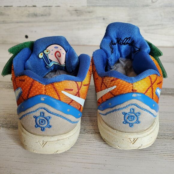 Nike Kyrie 5 SpongeBob SquarePants 'Pineapple House' (CN4490-800) Toddler Sz 7C - Picture 7 of 11